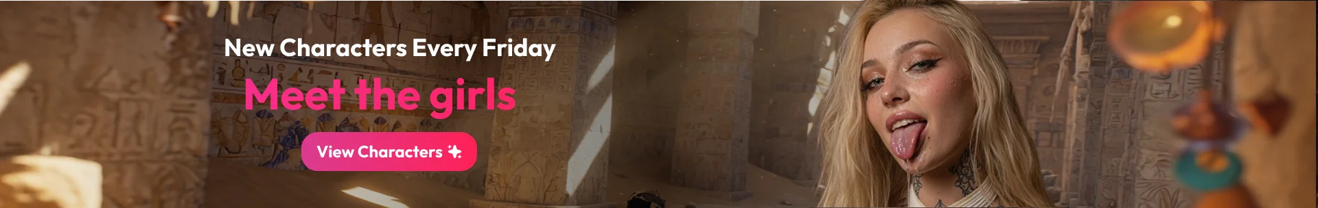 Browse featured fantasy AI characters