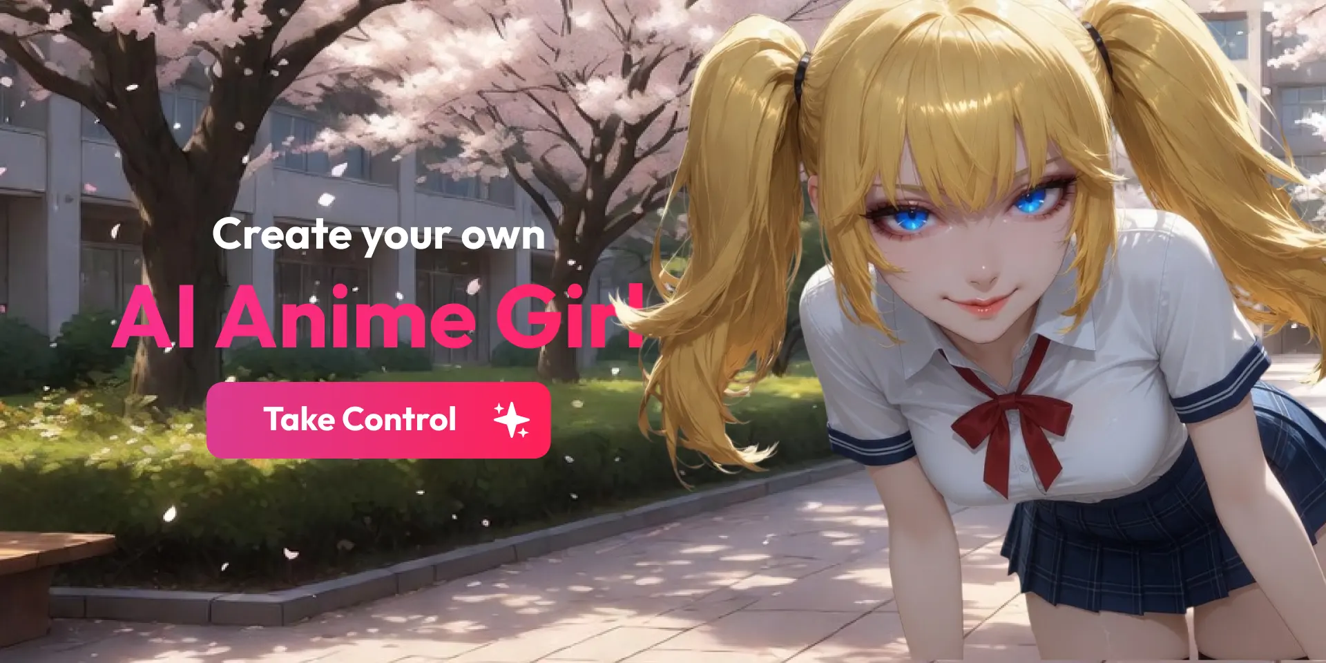 Start a group chat with up to three characters